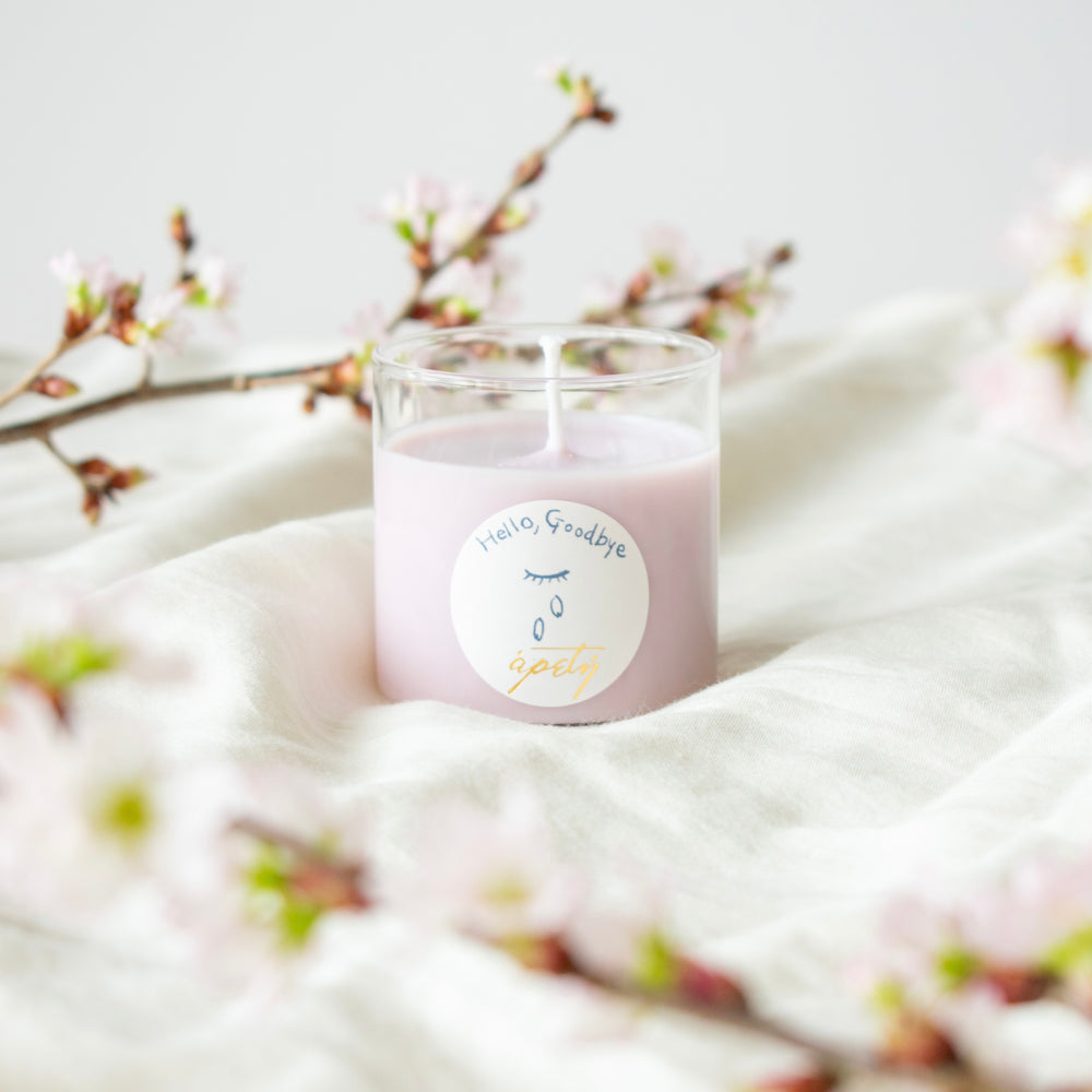 Limited Twin Candle: Hello, Goodbye